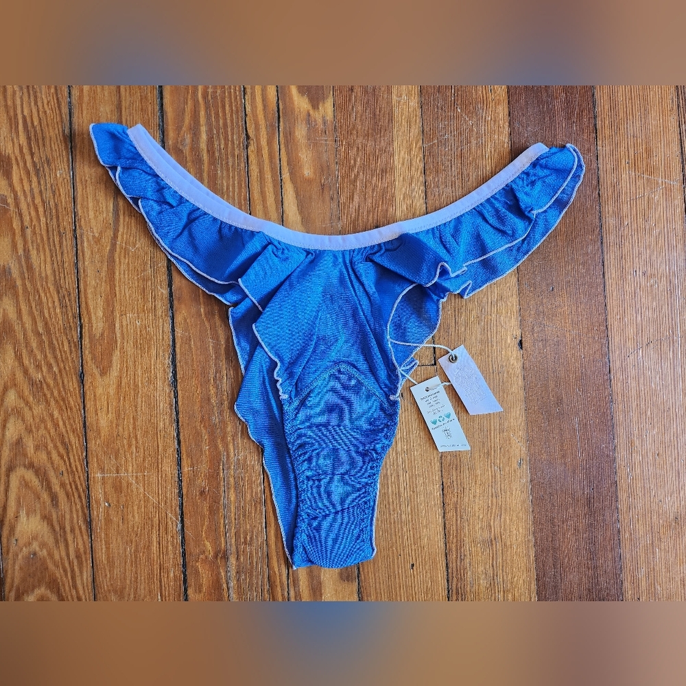 We Are HAH Fly Girl Mesh Panties - True Blue  (m)